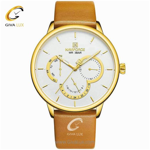 ساعت مچی اورجینال ناوی فورس سه موتوره فول تایم مدل NF3011M 153_3011 (2).jpg